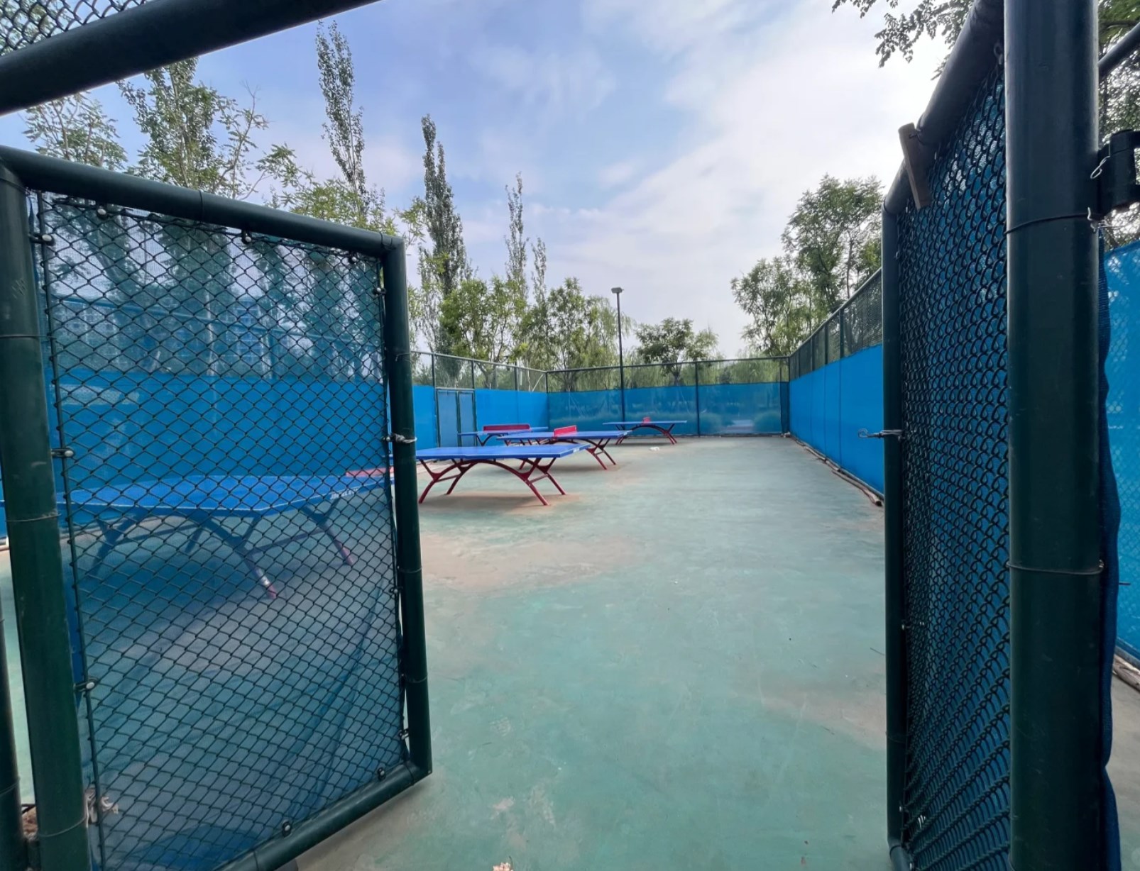 南苑森林湿地公园乒乓球场场地图片1
