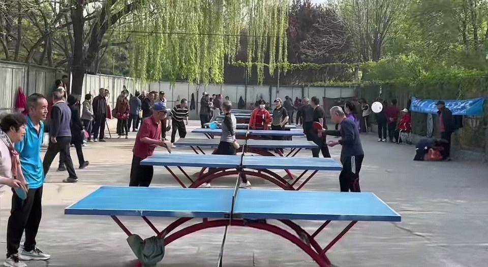 陡河带状公园乒乓球场场地图片1