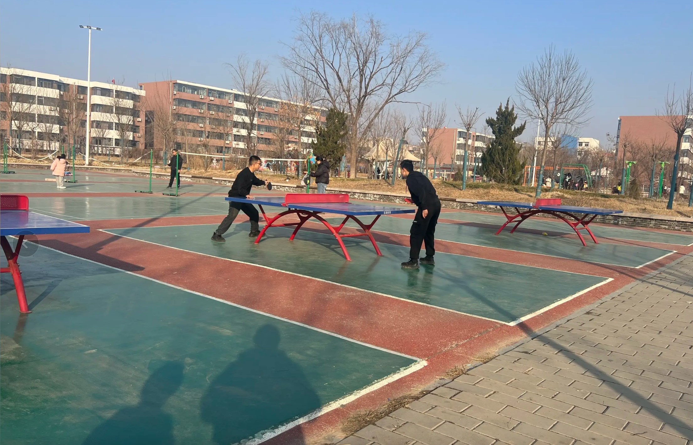 黄骅人民公园乒乓球场场地图片1