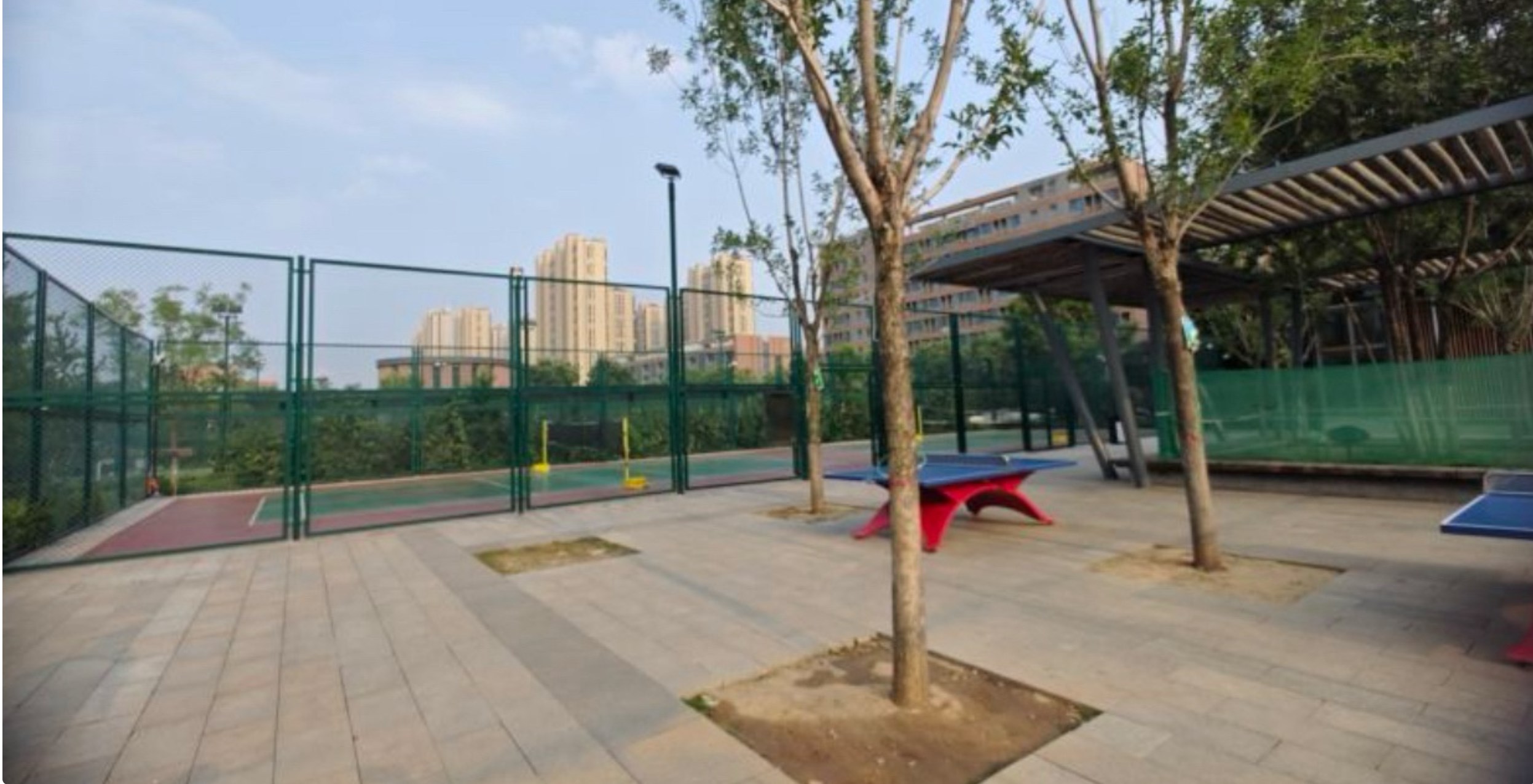 摄乐公园乒乓球台场地图片1