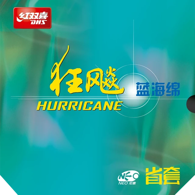 DHS NEO Hurricane 3 Provincial Blue Table Tennis Rubber